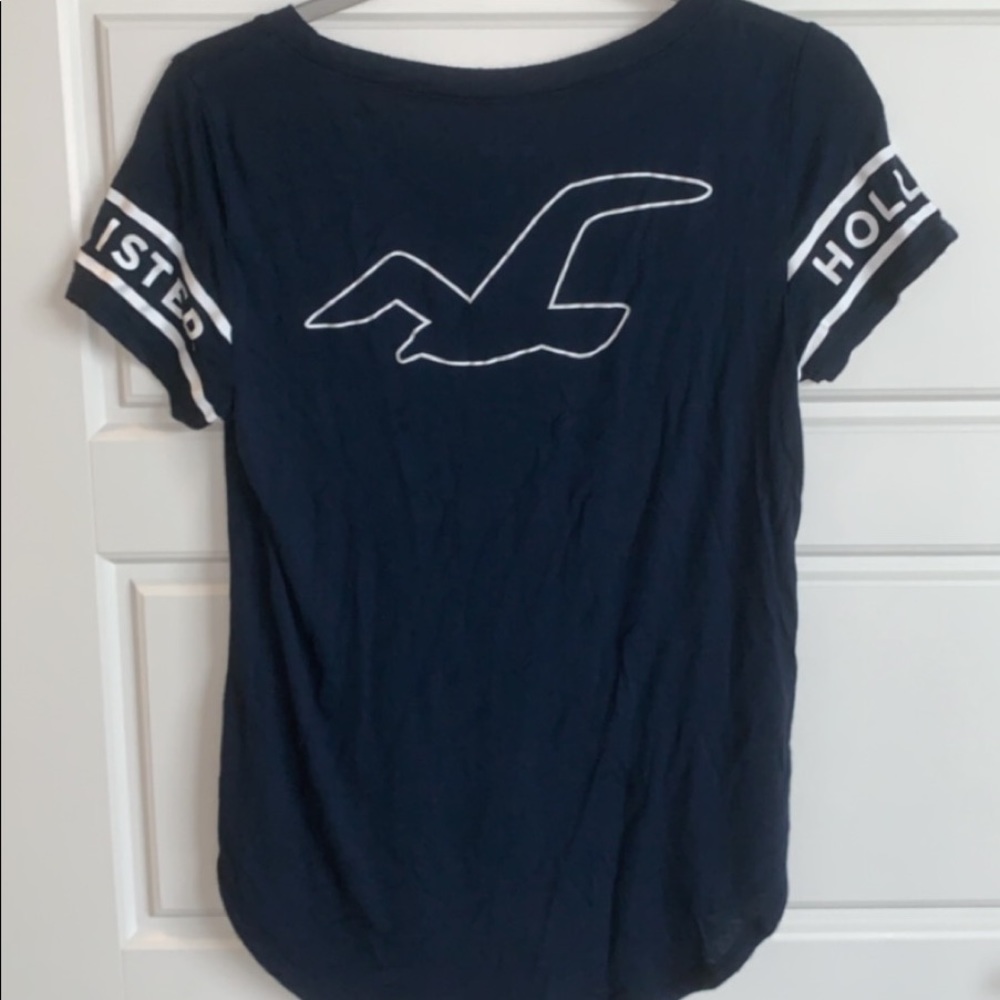low high holister shirt
